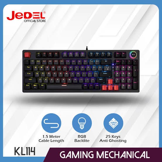 JEDEL GAMING KL-114 MECHANICAL KEYBOARD